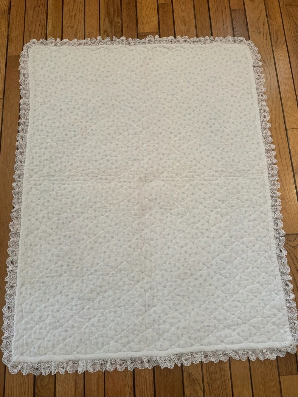 Baby Quilted Blanket in Pastel Multicolor